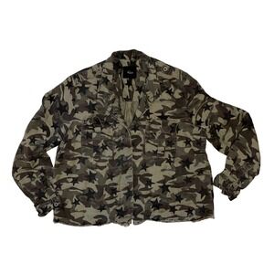 Rails Hendrick Star Camo Miliary Utility Jacket Size L